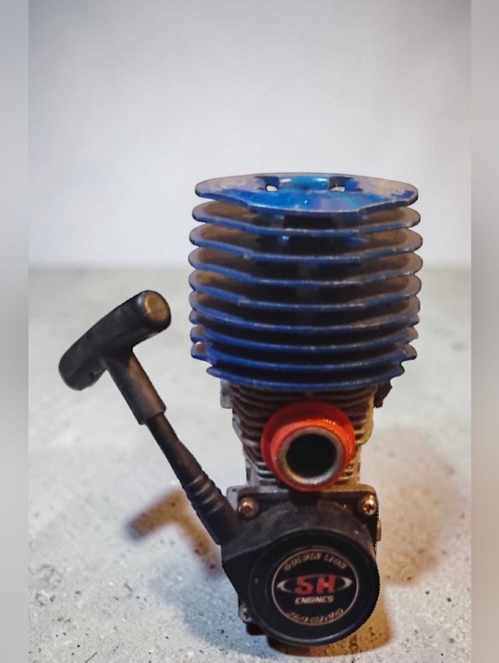 SH Engines M21-P3 3.48cc Nitro RC Engine with Pull Start NEW 1/8 Scale